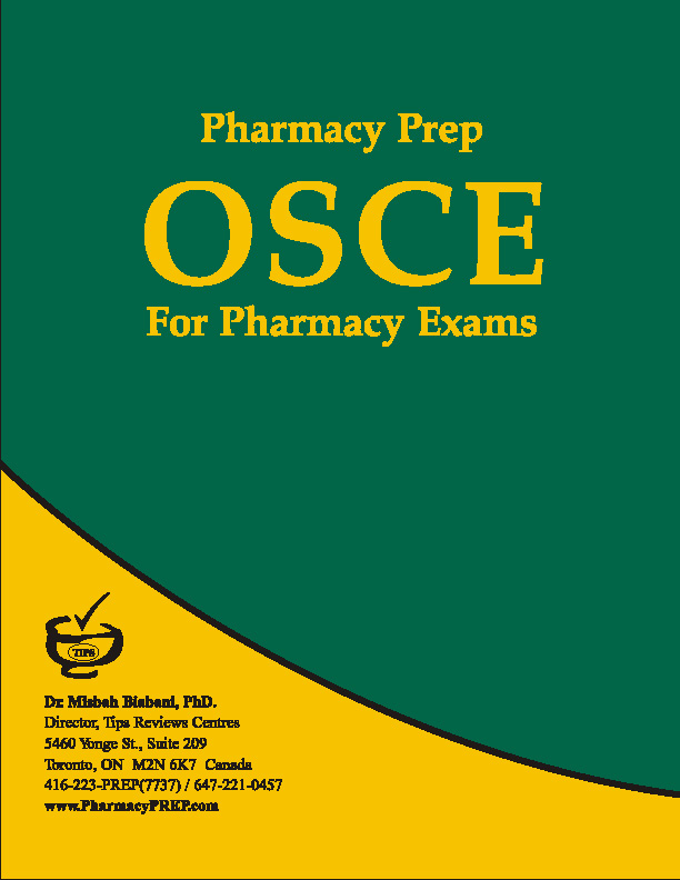 PEBC OSCE Books by Pharmacy Prep